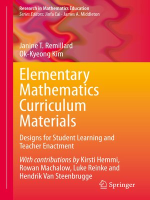 cover image of Elementary Mathematics Curriculum Materials